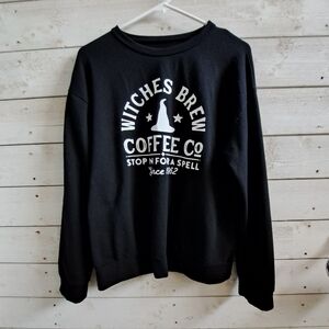 Black Witches Brew Coffee Co Sweatshirt